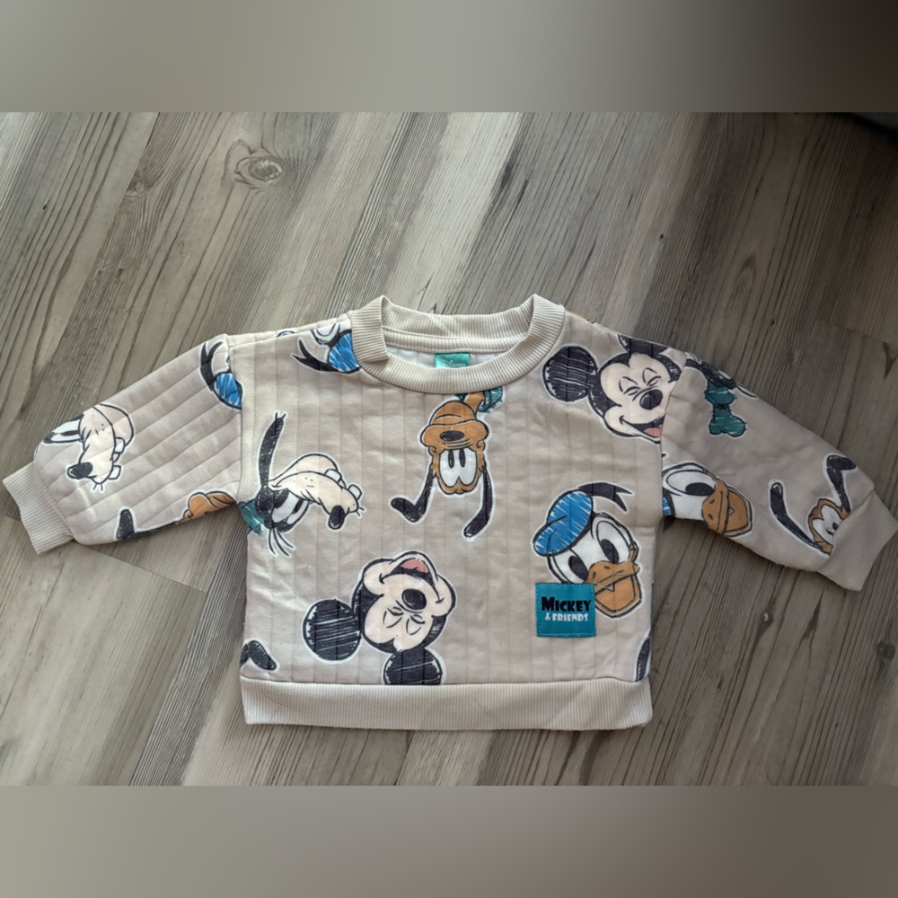 Disney Baby Boy Sweatshirt and Sweatpants Set- 3-6 Months
